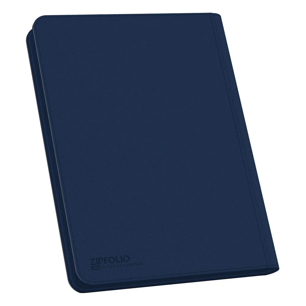Ultimate Guard Zipfolio (360 double-sleeved cards) 18-Pocket 70 x 94 mm Xenoskin - Blue